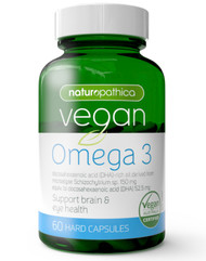 Vegan Omega 3 60 Caps x 3 Pack Naturopathica