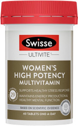 Swisse Ultivite Women's High Potency Multivitamin 40 tabs