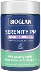 Serenity PM Night Formula 40 Caps x 3 Pack Bioglan