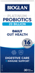 Platinum Probiotics 20 Billion Daily Gut Health 30 Caps x 3 Pack Bioglan