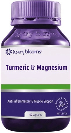 Blooms Turmeric & Magnesium 60 Caps