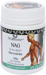 Healthwise NAG N-Acetyl-D Glucosamine 150g