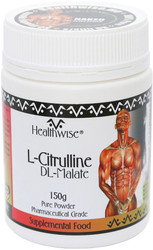 Healthwise L-Citrulline DL-Malate 150g