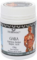 Healthwise GABA Gamma Amino Butyric Acid 150g
