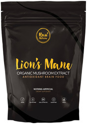 Raw Medicine Lion's Mane Organic Mushroom Extract Antioxidant Brain Food 100g