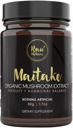 Raw Medicine Maitake Organic Mushroom Extract Fertility + Hormonal Balance 50g