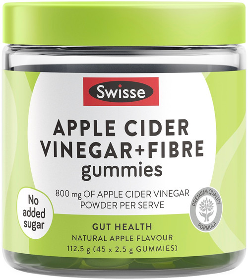 Swisse Apple Cider Vinegar + Fibre 45 Gummies