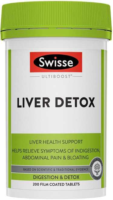Swisse UltiBoost Liver Detox 200 tabs