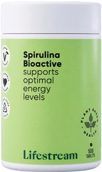 Lifestream Spirulina Bioactive 500 Tabs