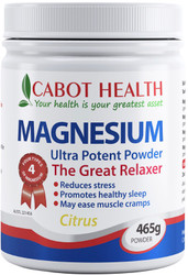 Dr Sandra Cabot Magnesium Ultra Potent Citrus 465g powder