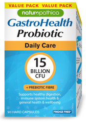 Naturopathica GastroHealth Probiotic Daily Care 90 Caps x 3 Pack