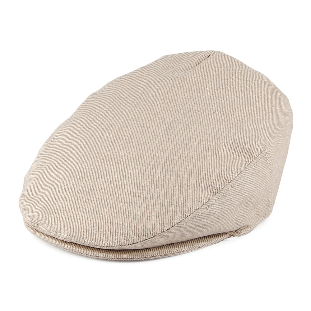 beige newsboy cap