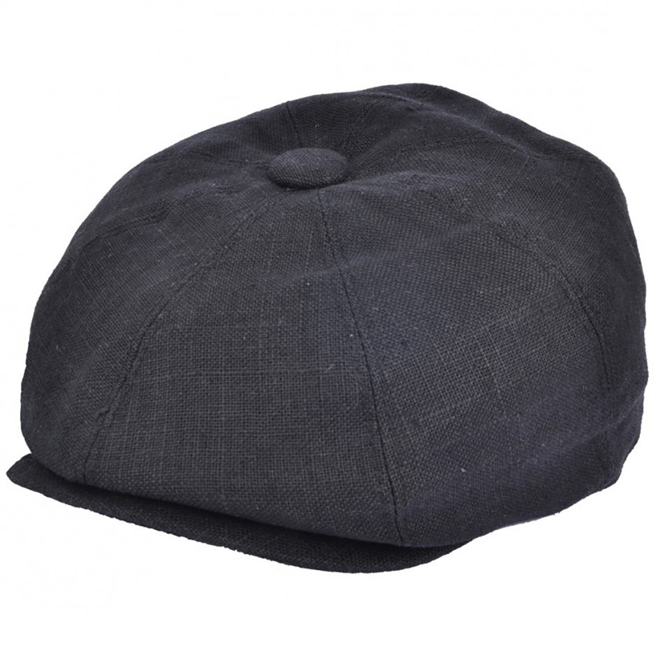 eight panel newsboy cap