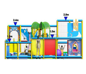 Ocean Zone Themed Indoor Playground System -Cheer Amusement 20101015-ID-026-3