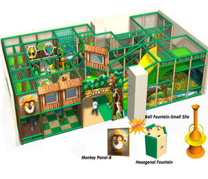 Jungle Themed Indoor Playground System | Cheer Amusement 20130407-003-J-1