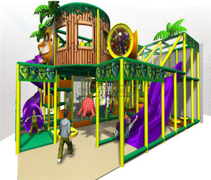 Jungle Themed Indoor Playground System | Cheer Amusement 20130513-020-M-2