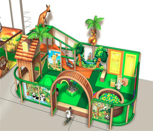 Jungle Themed Indoor Playground System | Cheer Amusement 20130606-004-WU-1