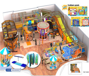 Pirate Themed Indoor Playground System | Cheer Amusement 20130806-004-M-1