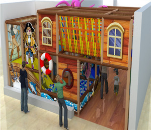 Pirate Themed Indoor Playground System | Cheer Amusement 20130816-029-S-1