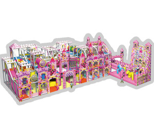Princess Castle Themed Indoor Playground System | Cheer Amusement CH-RS130021