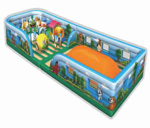 Jungle Multiplay Adventure Indoor Playground System | Cheer Amusement CH-IF130215