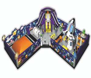 Space Multiplay Adventure Indoor Playground System | Cheer Amusement CH-IF130216