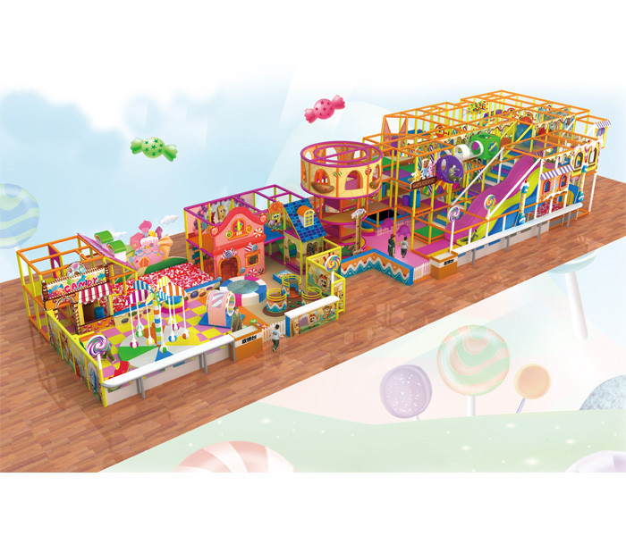 Candy World Themed Indoor Playground System | Cheer