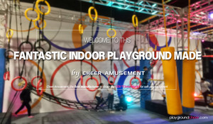 Introducing this fantastic indoor playground made by Cheer Amusement! 
