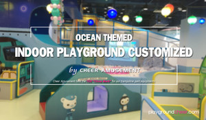 Ocean Themed Indoor Playground Customized by Cheer Amusement