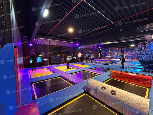 Cheer Amusement Germany indoor playground and trampoline park for kids aged 2 to 12