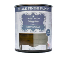 Stone Gray Chalk Finish Paint
