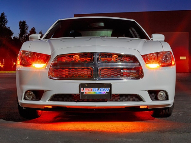 orange grill lights