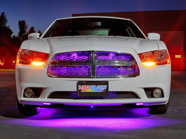 LEDGlow Grille Light Add-On Tube for Purple Wireless 