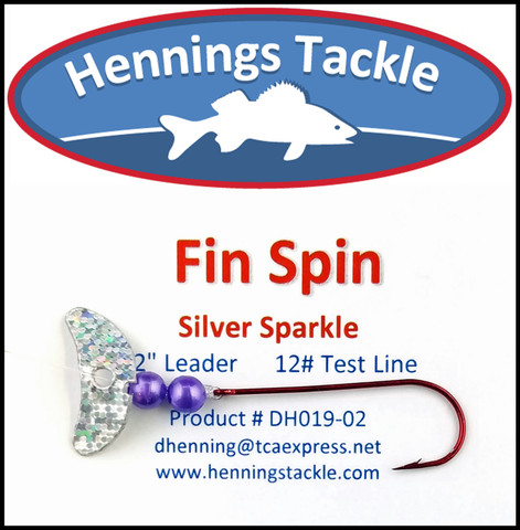 Fin Spins - Silver Sparkle