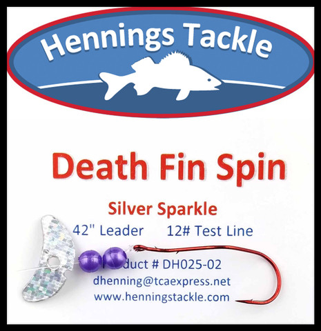 Death Fin Spins - Silver Sparkle