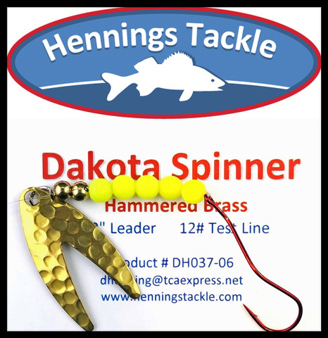 Dakota Spinner - Hammered Brass