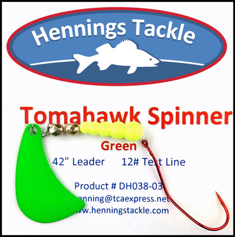 Tomahawk Spinner - Green
