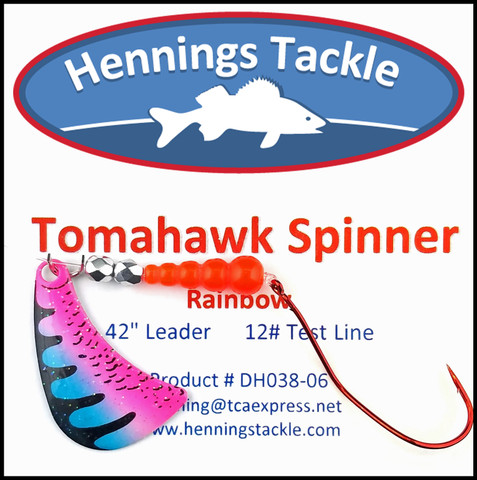 Tomahawk Spinner - Rainbow