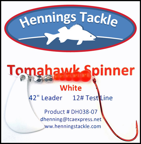 Tomahawk Spinner - White