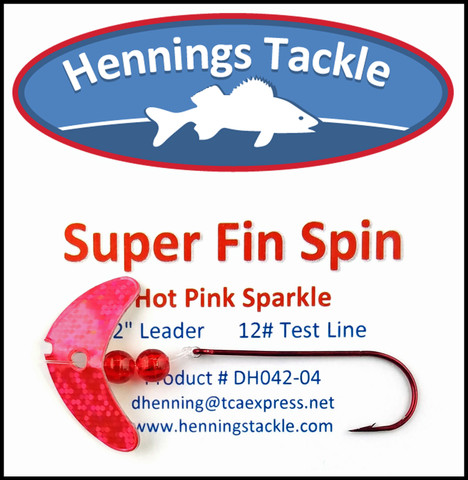 Super Fin Spins - Hot Pink Sparkle