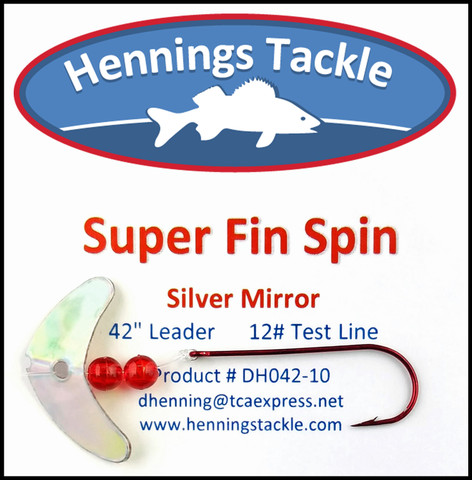 Super Fin Spins - Silver Mirror