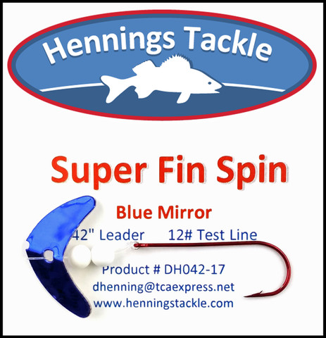 Super Fin Spins -Blue Mirror