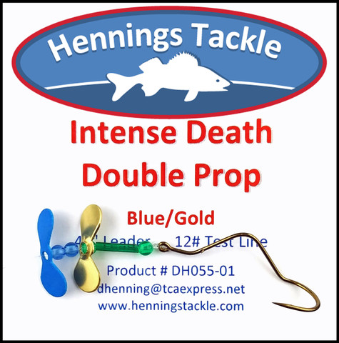 Intense Death Double Prop - Blue/Gold