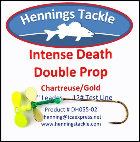 Intense Death Double Prop - Chartreuse/Gold