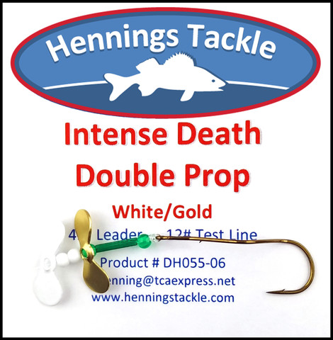 Intense Death Double Prop - White/Gold