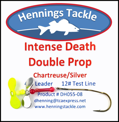 Intense Death Double Prop - Chartreuse/Silver