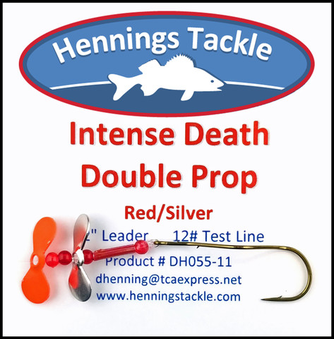 Intense Death Double Prop - Red/Silver