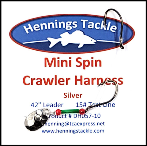 Mini Spin Crawler Harness - Silver