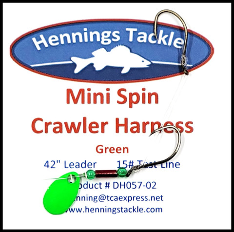 Mini Spin Crawler Harness - Green