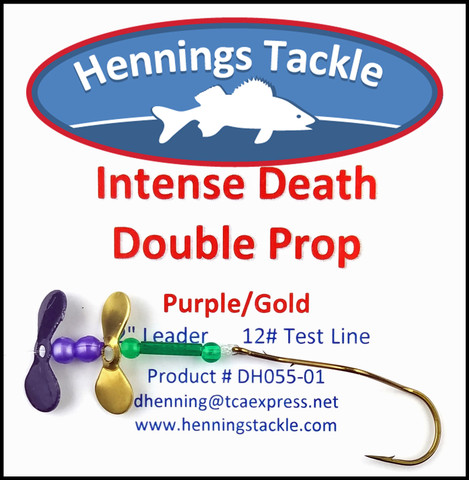Intense Death Double Prop - Purple/Gold
